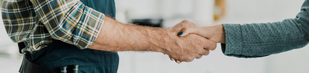 Partnership handshake